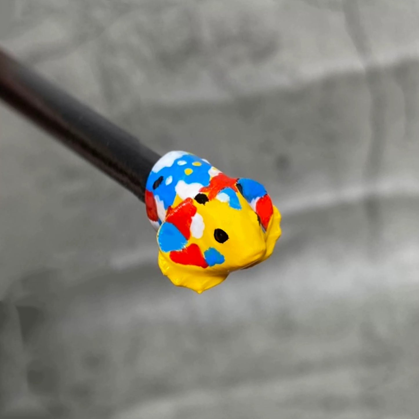 Produit accessoire baton d’entrainement Betta yellow galaxy